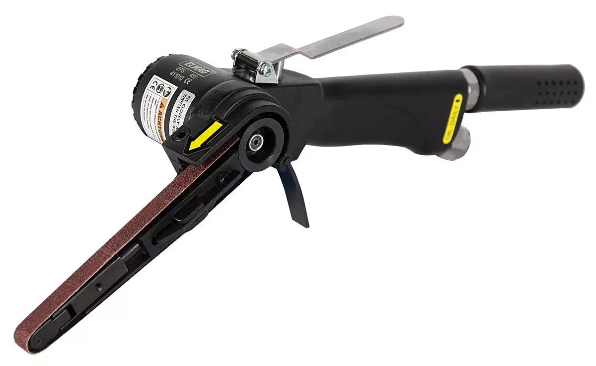 Стрічкова шліфувальна машина CA 10x330 мм EPS 450 (включно з глушником вихлопного повітря), фото 1