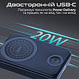 УМБ Promate PowerMag-Trio 10000 mAh, MagSafe, USB-C PD Navy (powermag-trio.navy), фото 6