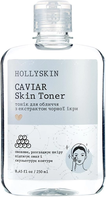 Тонік для обличчя HOLLYSKIN Caviar Skin Toner 250 ml