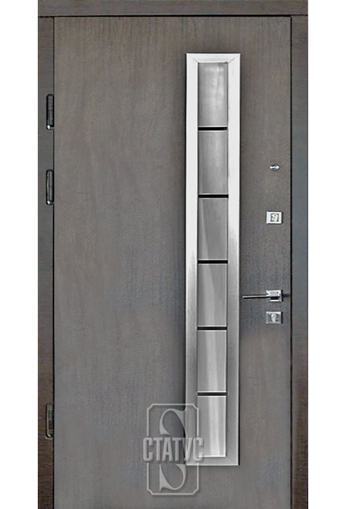 Вхідні двері серії Термо антрацит винор з 2-х сторін