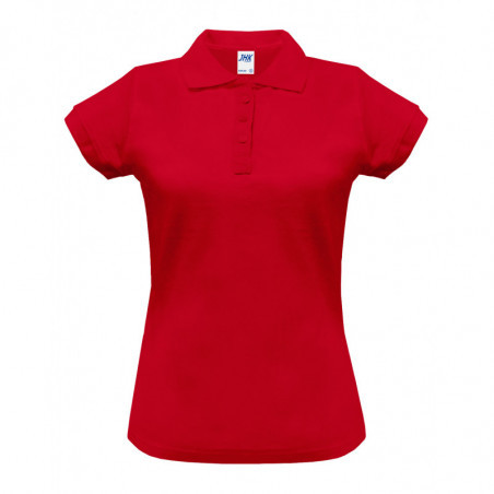 Футболка поло жіноча Лакоста 100% бавовна червона в асортименті, фото 1