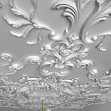 Набірна розетка з гіпсу, гіпсова розетка Нр-інд. 1 Ø2970 мм., фото 3