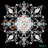 Набірна розетка з гіпсу, гіпсова розетка Нр-інд. 1 Ø2970 мм., фото 4