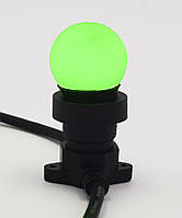 Світлодіодна лампа для вуличної ретрогірлянди Белт-лайт, Е27, 3 W, 220 V, IP68 Зелений