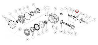 Задній редуктор квадроцикла Segway
