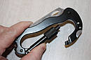 Мультитул карабін туристичний 6в1, фото 8