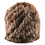Шапка хутряна Леді Люкс, коричнева (78730004), фото 4