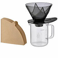 Набор Hario V60 One Pour Dripper MUGEN Server Set