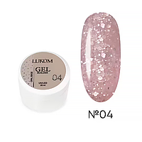 Lukum Builder Gel Opal Beige №4 - гель для укрепления и наращивания, 30 мл