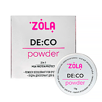 ZOLA DE:CO Powder - пудра-деколорант для брів, 10 г