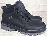 Черевики зимові чоловічі шкіряні від виробника модель СЛ23-8, фото 8