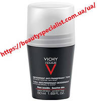 Дезодорант экстра-сильного действия для мужчин Виши Vichy Homme Deodorant Anti-Transpirant 72H