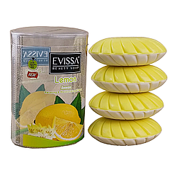Мило туалетне Evissa 4*100 г Цитрус