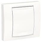 Рамка 1-постова ip44 біла [NU044218] ABS-UV Unica New Шнейдер Електрік