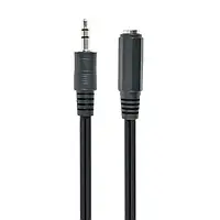Аудио-кабель Cablexpert CCA-423 mini-jack 3.5 (тато) mini-jack 3.5 (мама), 1, 5m Black