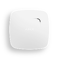 Бездротовий датчик диму з сенсорами температури і чадного газу AJAX FireProtect Plus (white)