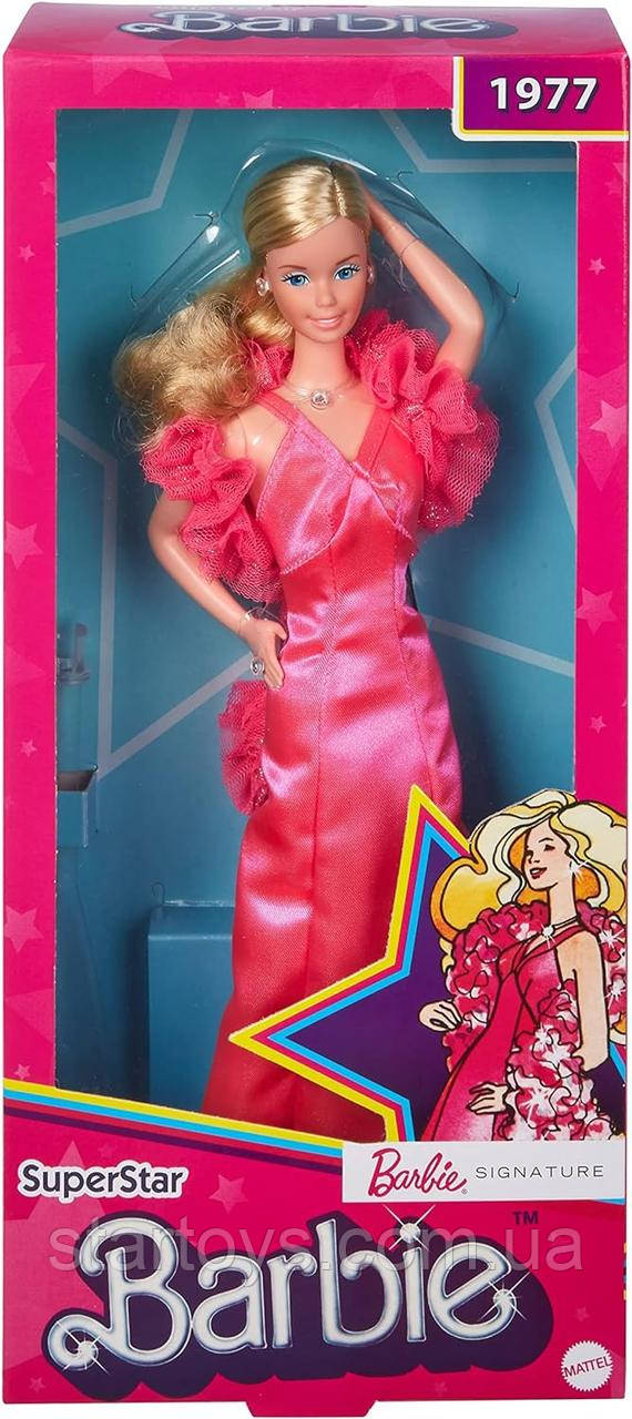 Репродукція класичної Barbie Signature 1977 року суперзірка Барбі блондинка Barbie Signature Superstar
