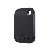 Захищений безконтактний брелок для клавіатури AJAX Tag - 100 шт. (black)