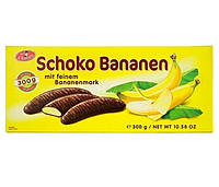 Конфеты шоколадные Sir Charles Schoko Bananen с банановым суфле 300 г Австрия (опт 6 шт)