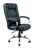 Крісло керівника Альберто Хром Anyfix флай 2230, комп'ютерне офісне крісло для керівника Richman