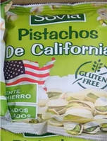 Фисташки Sovia Pistachos De California без глютена 250 г Испания