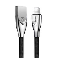 Кабель Baseus Zinc USB 2.0 to Lightning 2A 1M Чорний (CALXN-01)