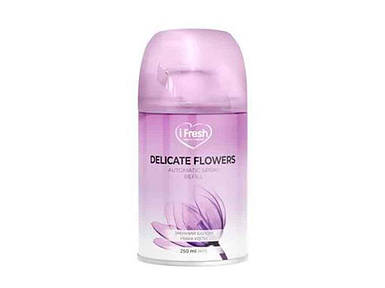Змінний балон для освіжувача повітря Delicate flowers 250мл ТМ iFresh