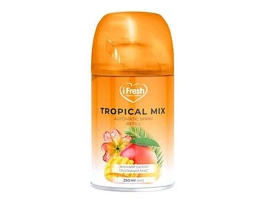 Змінний балон для освіжувача повітря Tropical mix 250мл ТМ iFresh