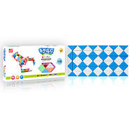 QiYi Rubik's Snake 72 pcs blue | 126 cm | Змійка Рубіка 72 елементи | блакитна | 126 см, фото 10