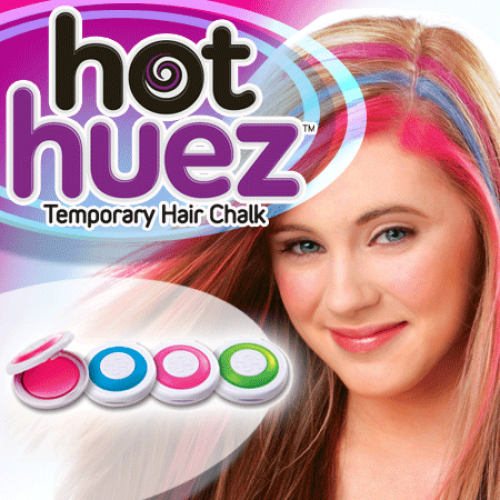 Кольорова пудра (крейда) для волосся Hot Huez