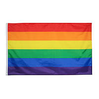 ЛГБТ флаг 150*90 см. Радужный флаг . Флаг сообщества ЛГБТ. Freedom flag. LGBT flag. Флаг флаг. Pride