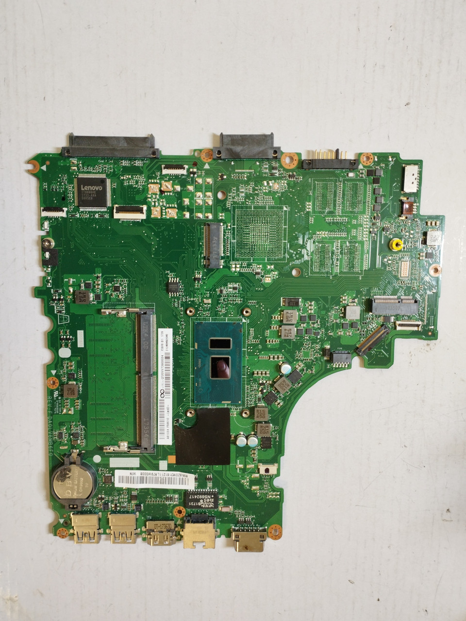 Материнська плата Lenovo IdeaPad V310-14SK V310-14IKB E42-80 V510-14 DA0LV6MB6F0 I7-7500U UMA 4+1XDDR4 Використовується #