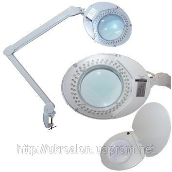 Настольная LED лампа-лупа, 5 диоптрий - фото 1 - id-p9418029