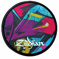 Пэд тренировочный ZILDJIAN GRAFFITI PRACTICE PAD 12"