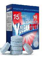 Чистящее средство Vclean Spot 15 таблеток.Универсальное чистящее средство Виклин Спот.Инновационное чистящее