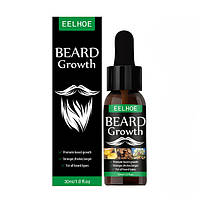 Масло для роста бороды Eelhoe 30 мл. Средство для роста волос Eelhoe. Масло для ухода за бородой