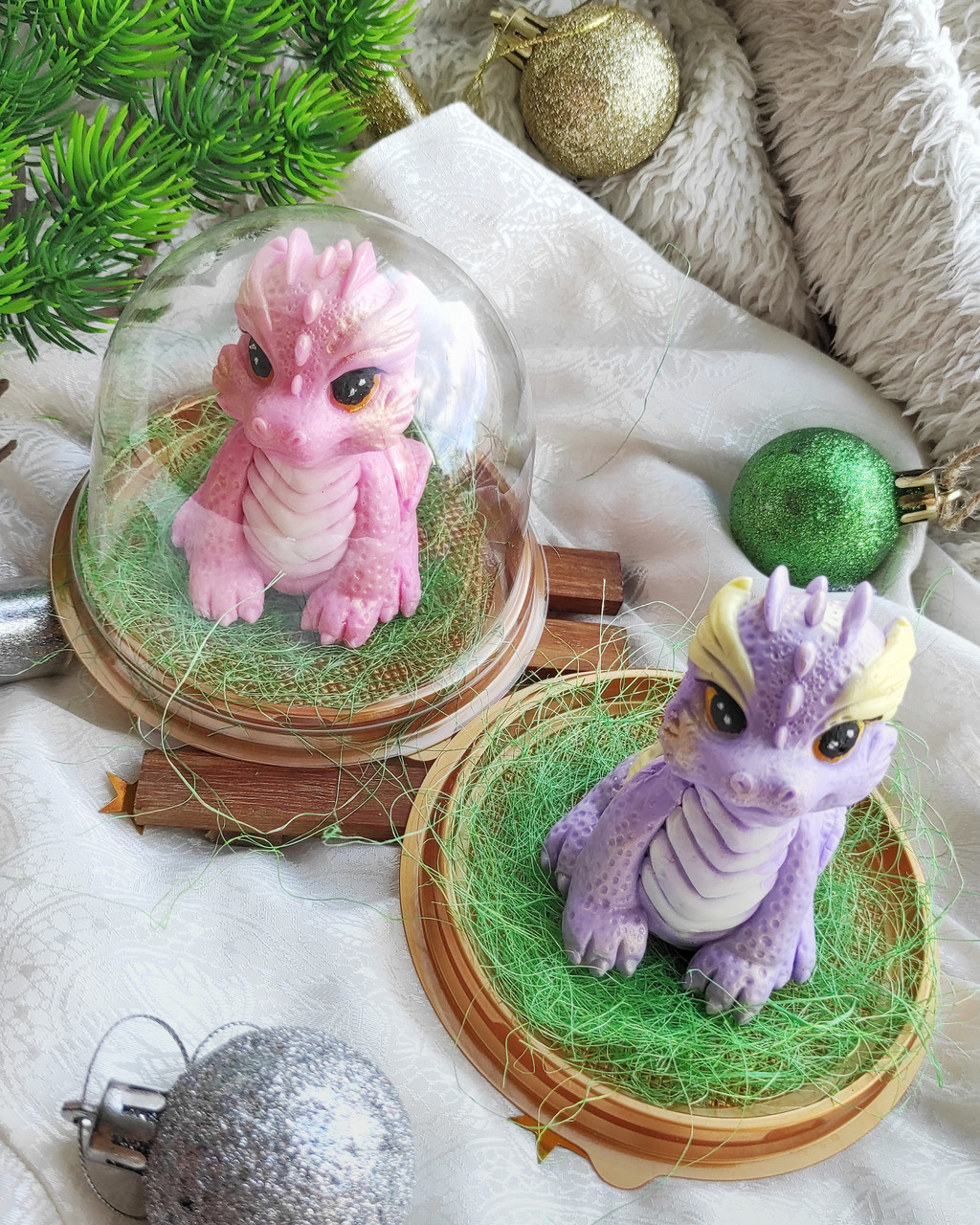 Мило ручної роботи "Дракон" в куполі 3D