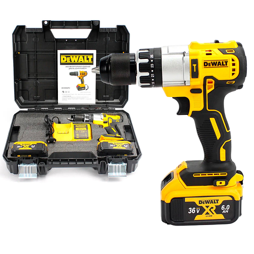 Шурупокрут акумуляторний DeWALT ударний DCD996P2 36V, 6AH, шурупокрут ...