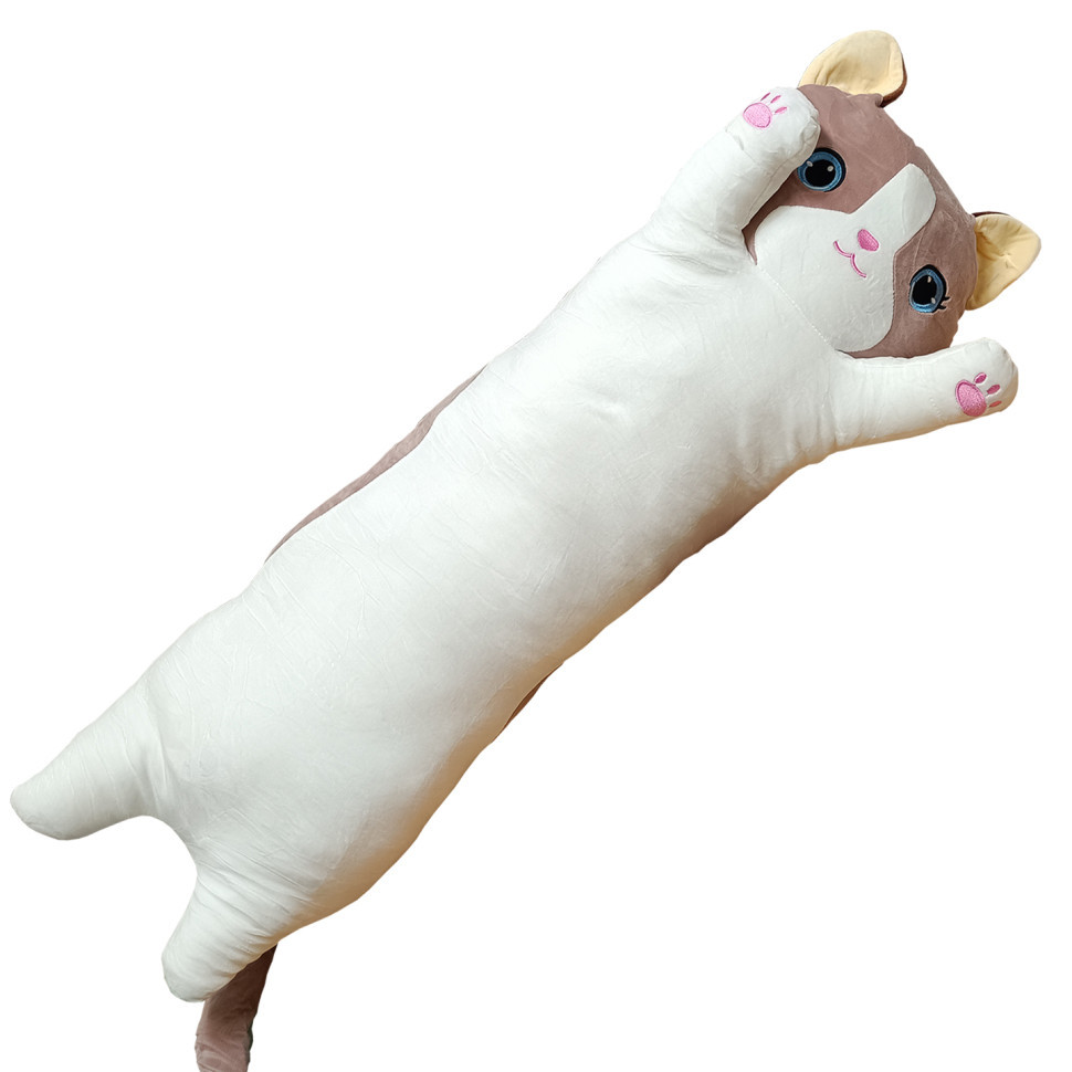 М'яка іграшка "Кіт батон" K15311, 85 см (Рожевий)