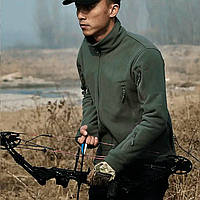 Тактична флісова кофта толстовка S.archon HSD06 Green 2XL 14 шт., фото 5