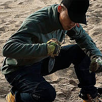 Чоловіча тактична флісова кофта S.archon HSD06 Green XL толстовка 15 шт., фото 6