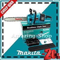 Пила аккумуляторная Makita DUC CS-4002 АКБ пила цепная Макита (40V, 5Ah)