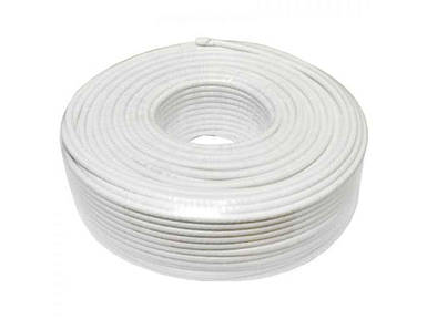 Кабель коаксіальний RG-6 CF604SU 100м, 48 жил, білий 70786563 ТМ EUROSAT