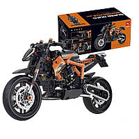 Модель мотоцикла сборная Super Duke 1290 579 деталей Super Duke Черный, оранжевый