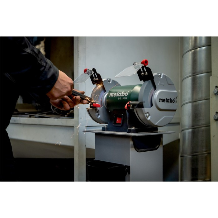 Точильный станок с двумя шлифкругами Metabo DS 150 M (0.37 кВт) BF - фото 3 - id-p2015368787