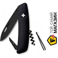Швейцарский нож Swiza D01 черный (KNI.0013.1010)