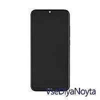 Дисплей для смартфона (телефона) Xiaomi Redmi Note 8 (2019/2021) black (в сборе с тачскрином)(с
