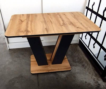 Стіл обідній розкладний Торін Fusion furniture , колір дуб аппалачі/антрацит, фото 1