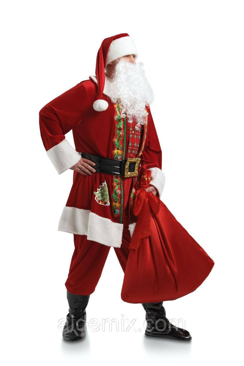 "Санта Клаус" карнавальный костюм для аниматоров 52-54 - фото 1 - id-p2023945062