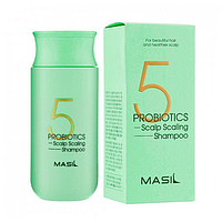 Шампунь для глибокого очищення шкіри голови 5 Probiotics Scalp Scaling Shampoo Masil 150 мл